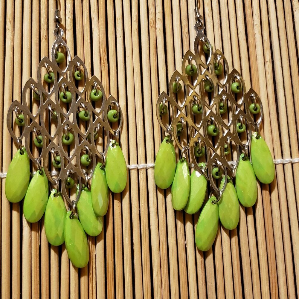 Beaded Dangle Earrings
